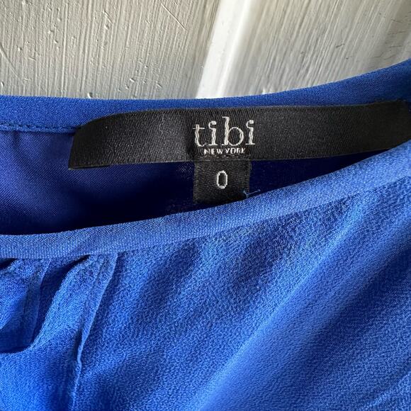 Tibi Melissa Mini Shift Dress Silk - Picture 6 of 9